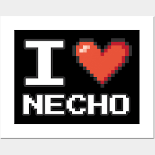 i love Necho Posters and Art